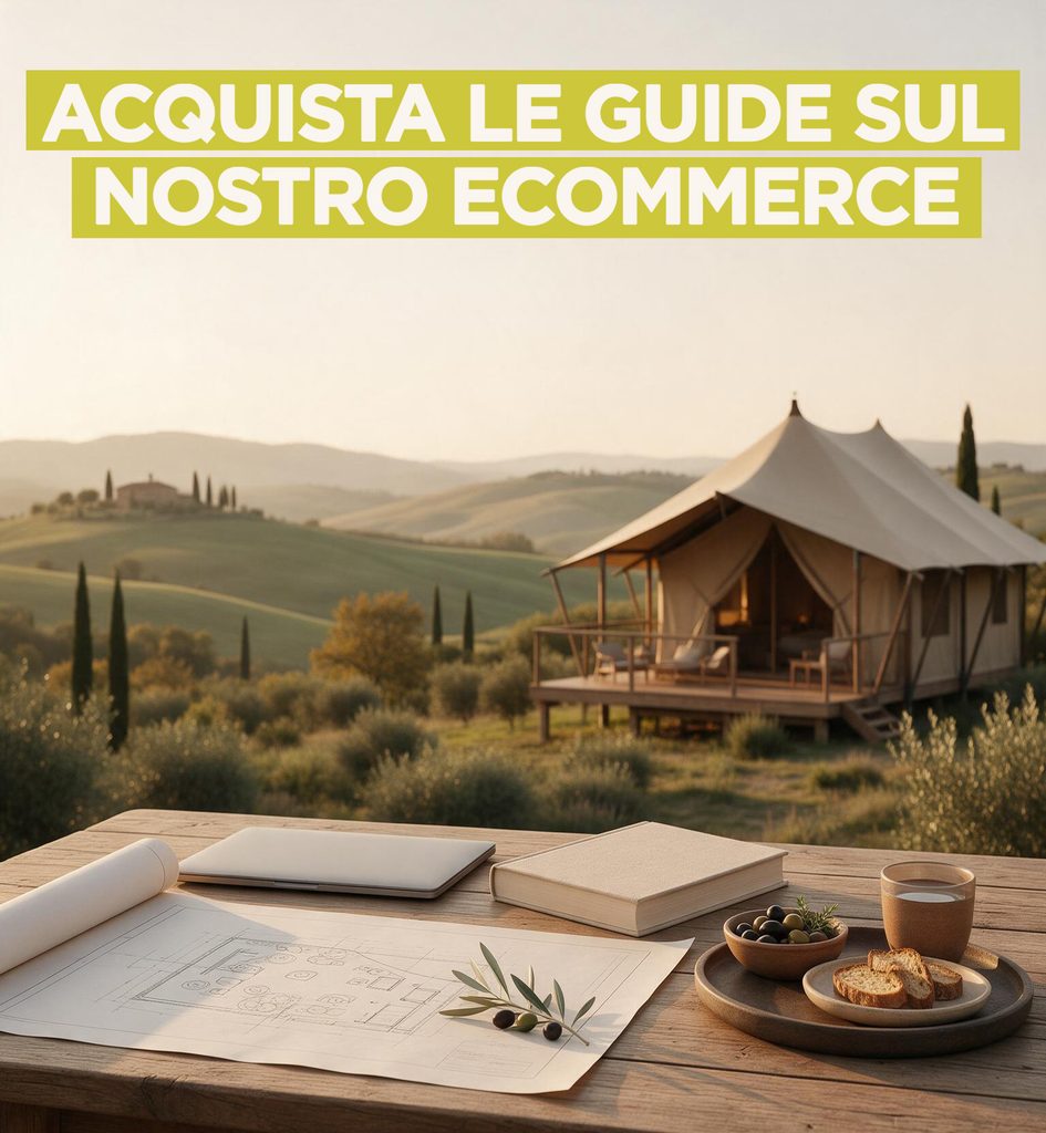 Acquista le guide glamping su ecommerce